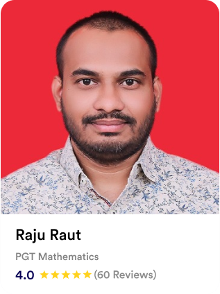 Raju Raut, PGT Mathematics tutor, rated 4.0 from 60 reviews